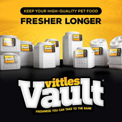 Gamma2 Vittles Vault Pet Food Storage Containers - Sealed Dog and Cat Food Storage Container, Fits up to 50lbs, Made in the USA - [14"L x 20"H]