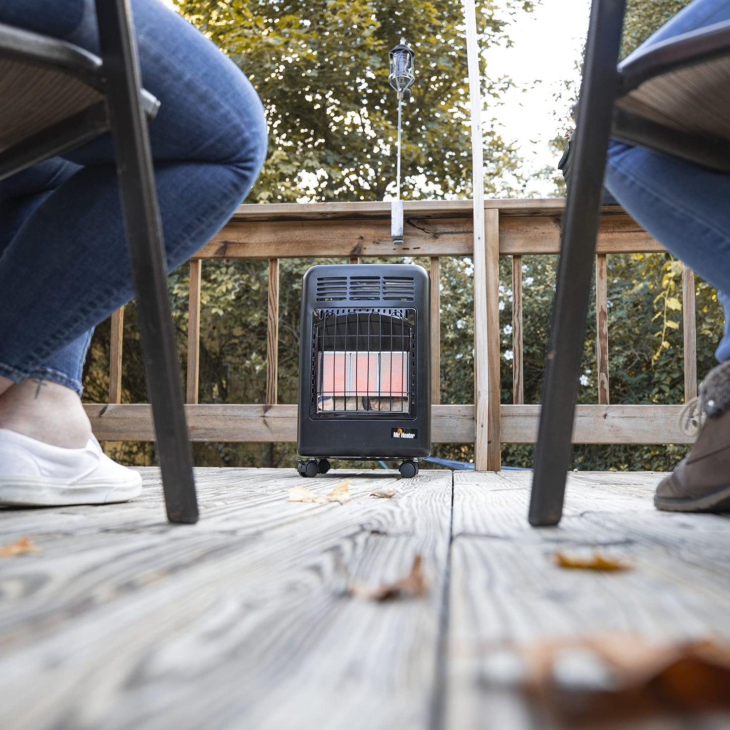 Mr. Heater MH18CH Radiant Cabinet LP Heater,Black