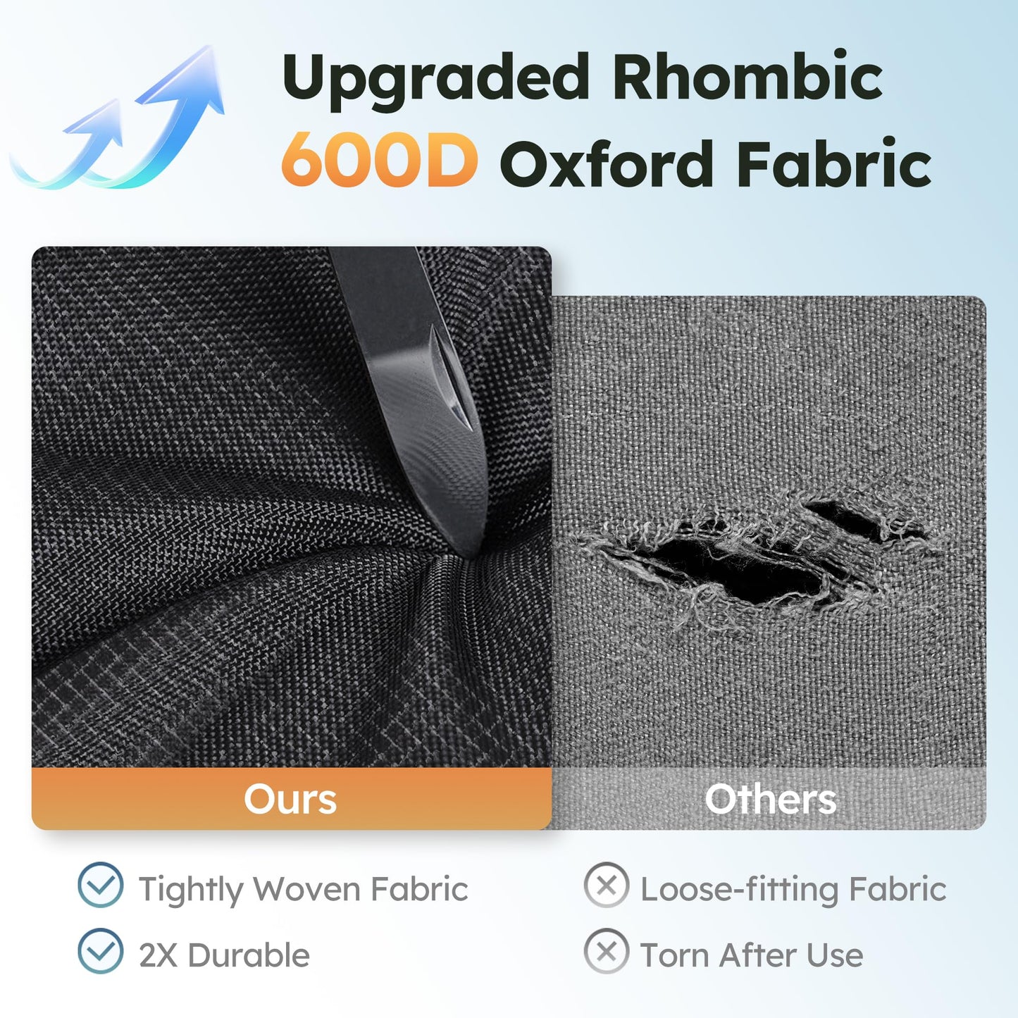 LET'S CAMP 2 Pack Folding Stadium Seats, Portable Bleacher Chairs with Comfortable Cushions, Cup Holder and Mesh Bag, Perfect for Sports Games and Outdoor Activities