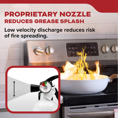 Kidde Fire Extinguisher for Kitchen, Residential, Single-Use, 711A