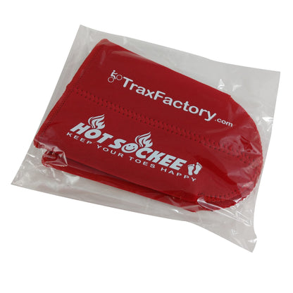 Hot Sockee - Neoprene Toe Warmers - Worn Inside Shoes or Boots - 3 Sizes - Cycling, Hiking, Winter Sports, Camping, Work & Construction Boots - XL