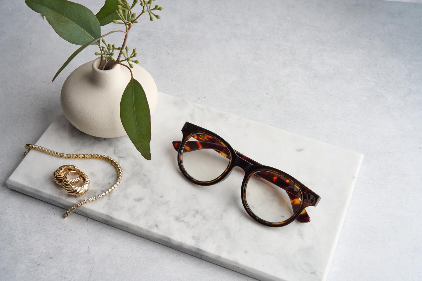Peepers by PeeperSpecs Olympia - Coffee/Tortoise +2.00
