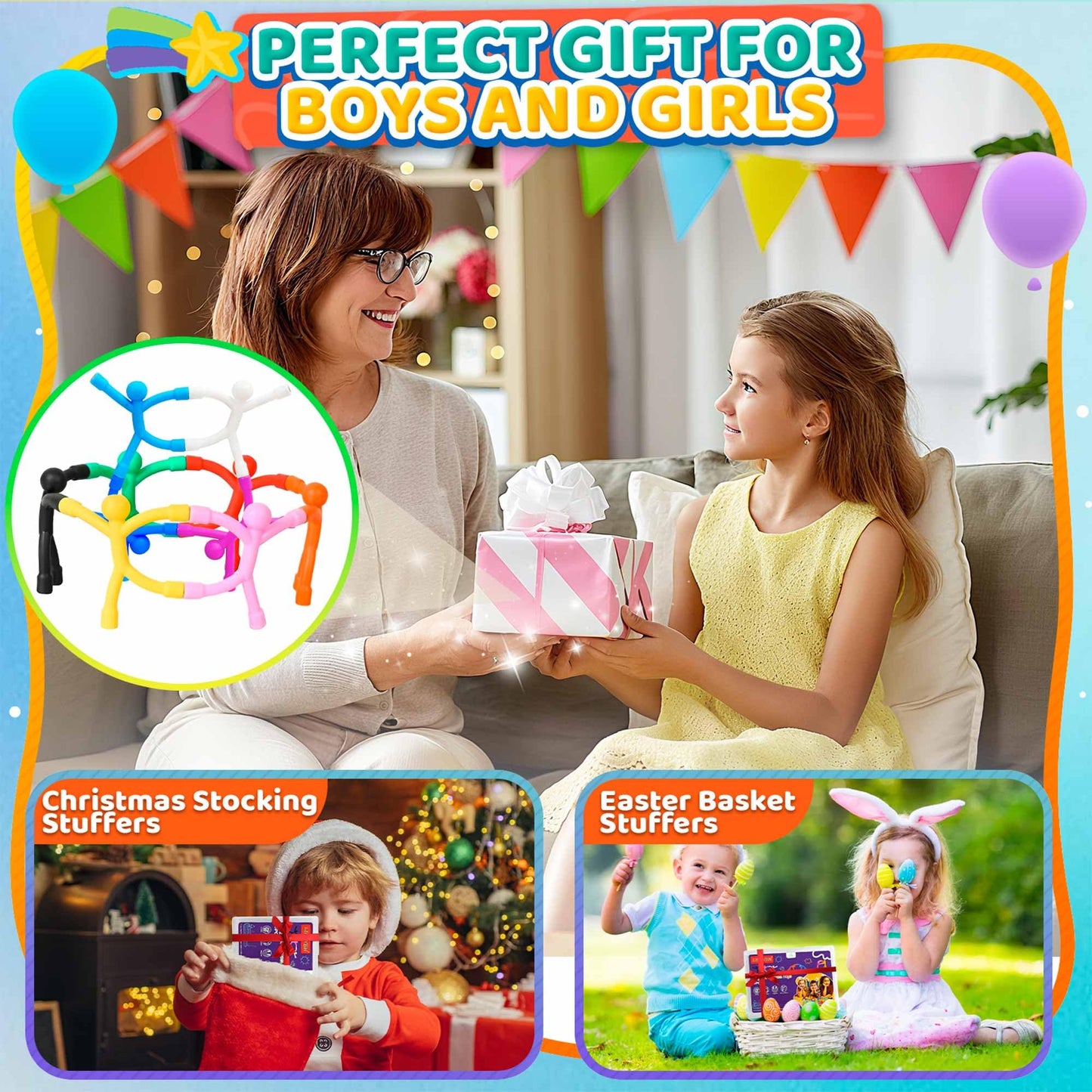 Magnetic Travel Toys for Toddlers Kids 5PCS, Airplane Car Travel Activities Essential, Fidget Toys Road Trip ‌Sensory Toy, Fidgets for Classroom Toys for 3 4 5 6 7 8 Year Old, Gifts for Boys and Girls