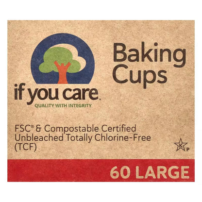 If You Care Baking Cup Large, 60 ct