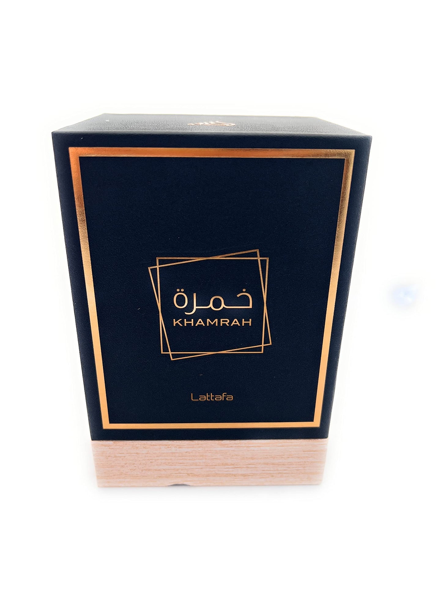 Lattafa Khamrah - Vanilla, Warm Spicy, Amber, Cinnamon - Eau de Parfum Long-Lasting Fragrance for Unisex, 3.40 Ounce / 100 ml