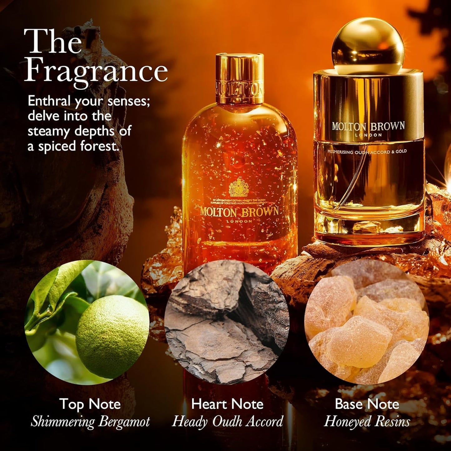 Molton Brown Mesmerising Oudh Accord & Gold Fine Liquid Hand Wash 10 fl. oz.