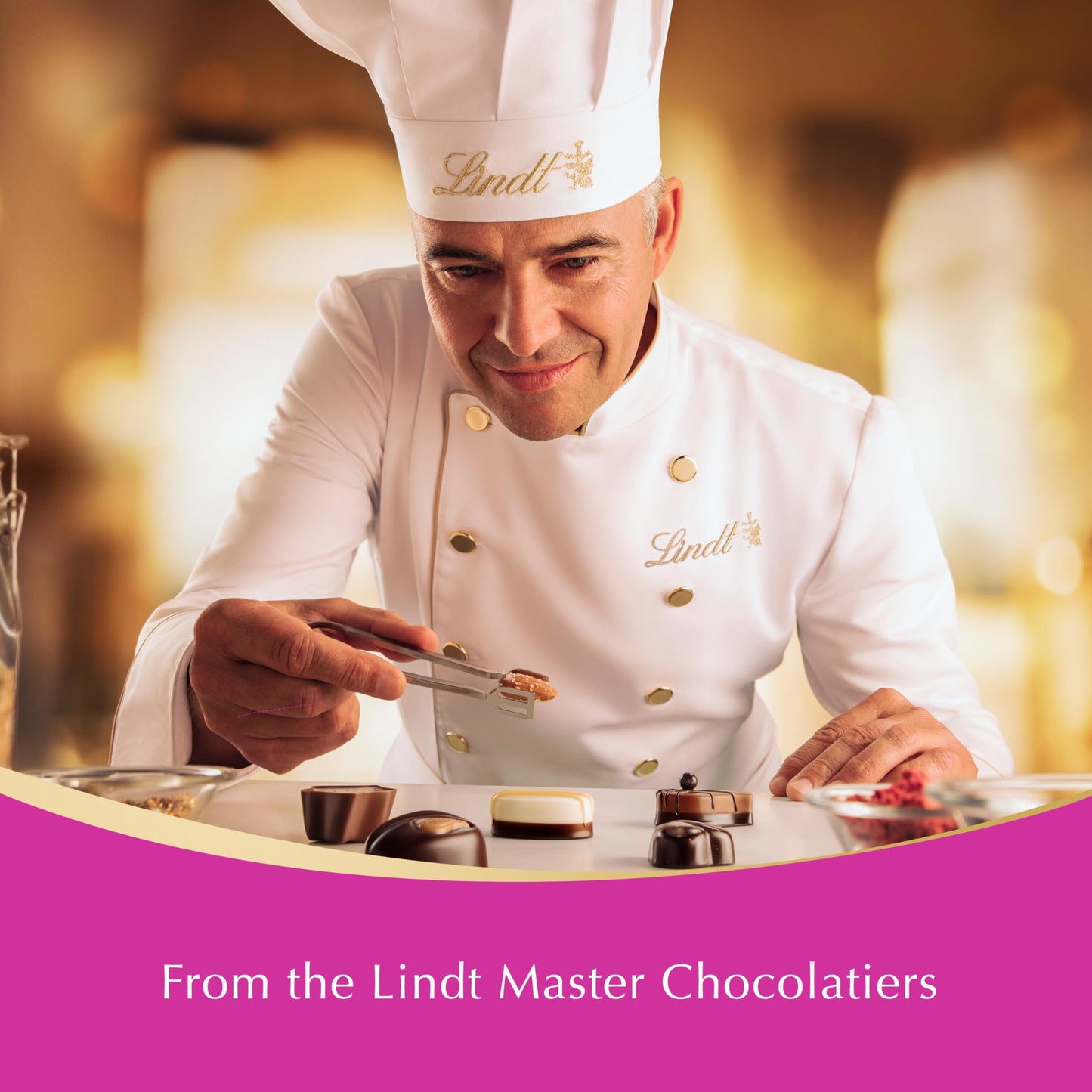 Lindt Mini Pralines, Assorted Chocolate Pralines with Premium Filling, Perfect for Mother’s Day Gifting, 6.2 oz Box