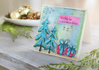 Faber-Castell Pitt Artist Pens - 4 Black India Ink Pen Wallet Set - Assorted Nibs Artist Markers (S,F,M,B Nib Styles)