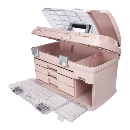 Large Three Drawer Organization System - Two Small Utility Stows | Battery, Jewelry, Small Parts, Craft, Sewing, Paint, Collectibles Storage