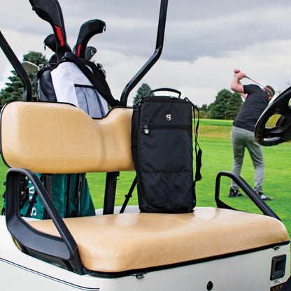 geckobrands Verticool Cooler - Insulated Portable Soft Cooler Bag with Adjustable Shoulder Strap, Holds 9 Cans or 2 Wine Bottles, Perfect for Beach, Picnics, and Outdoor Activities