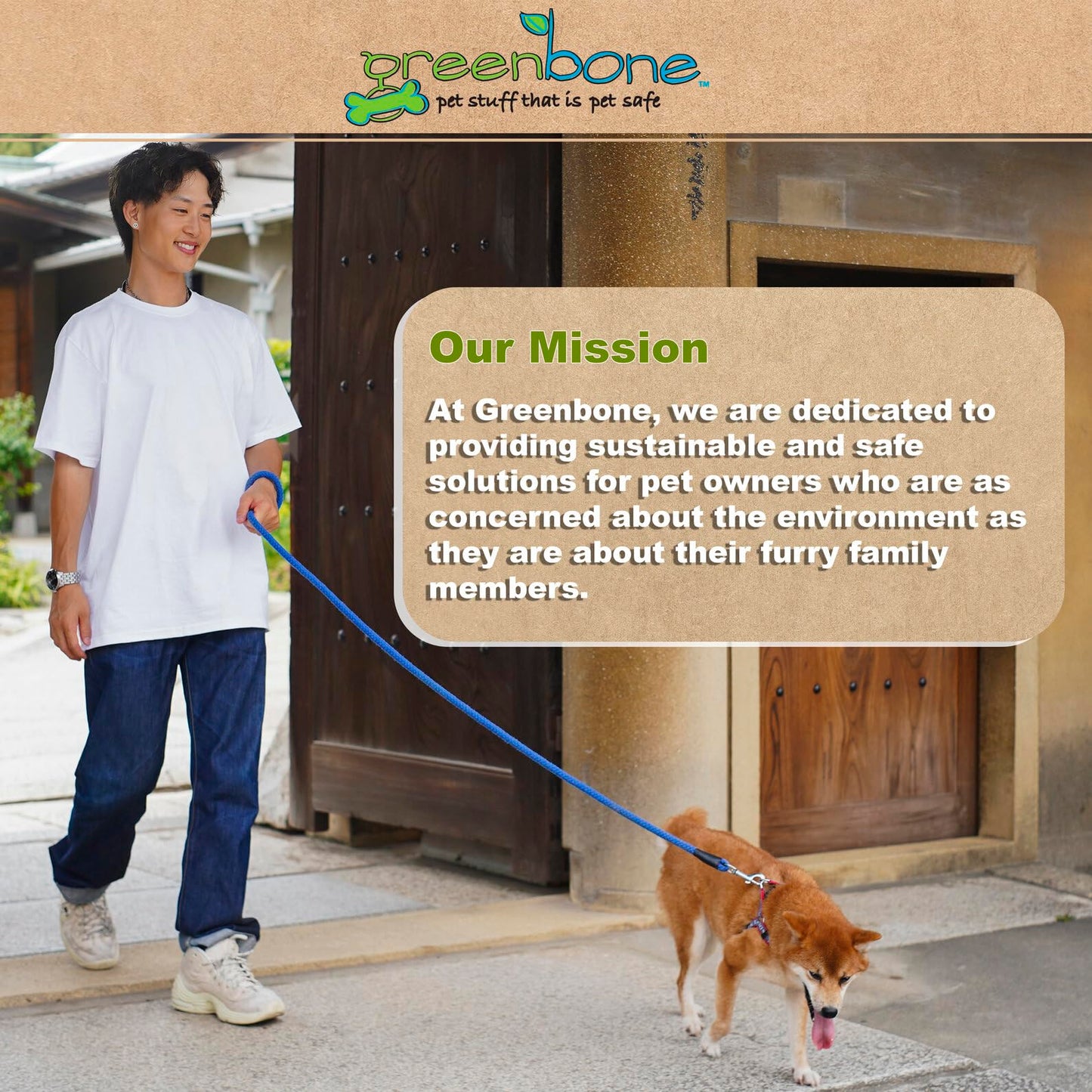 Greenbone BioBase Pet Poop Bags - 4 Rolls, 48 Bags - 13 Inch x 9 Inch