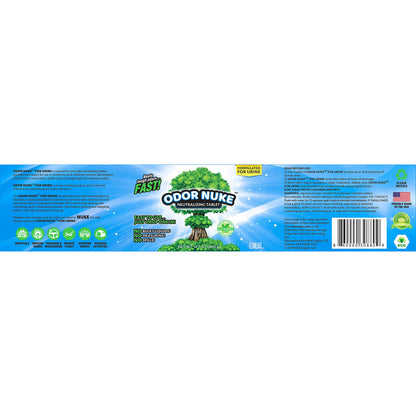 Human Urine Odor Neutralizer Tablets by ODOR NUKE - Kill Urine Smell In Portable Urinals for Men, Bedside Commodes, Bedpans & Camping Toilets - 14.1oz (Original)