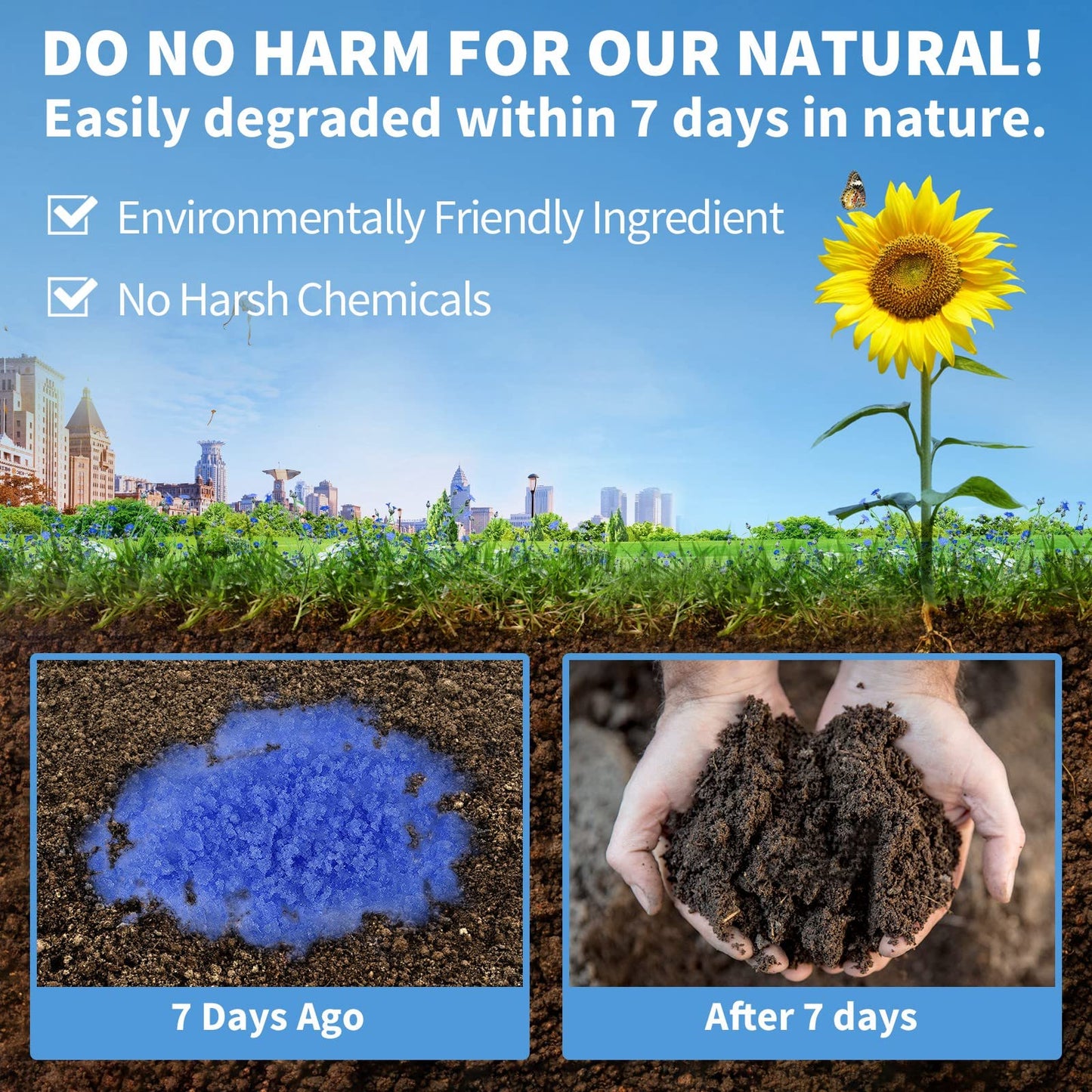 Poesie Liquid Waste Gel for Portable Toilet 25 Packets Porta Potty Degradable Absorbent Gel Poo Urine Powder for Outdoor Recreation Camping Toilet Emergency Toilet Treatment Chemicals