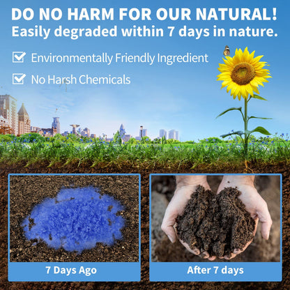 Poesie Liquid Waste Gel for Portable Toilet 25 Packets Porta Potty Degradable Absorbent Gel Poo Urine Powder for Outdoor Recreation Camping Toilet Emergency Toilet Treatment Chemicals