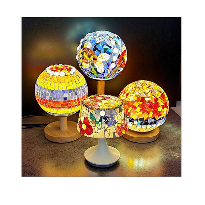 100 Pieces Mosaic Tiles Squares Orange Crystal Mosaic Stained Glass for Crafts Supplies DIY Picture Frames Handmade Jewelry Coasters Art Material Decoration,1x1cm