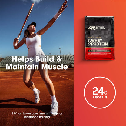 Optimum Nutrition Gold Standard 100% Whey Protein Powder, Double Rich Chocolate 10 Pound (Packaging May Vary)