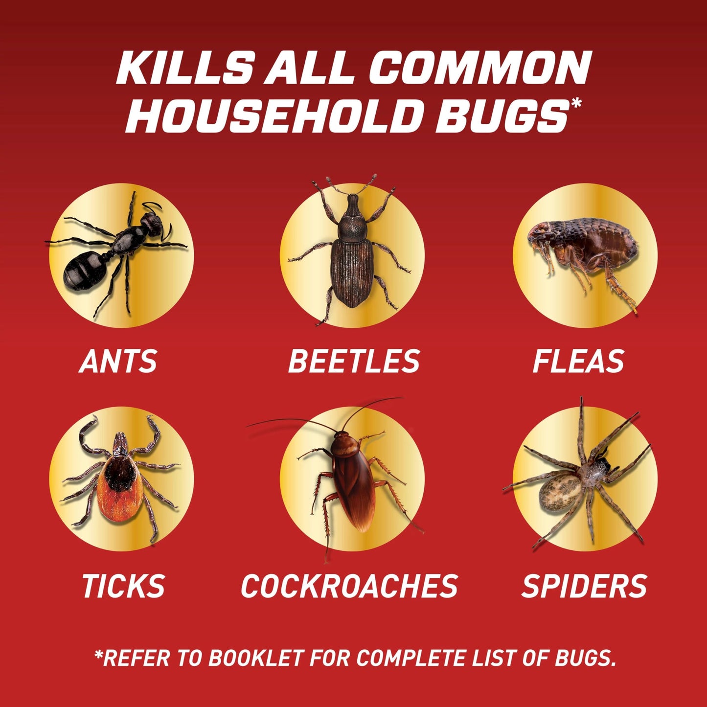 Ortho Home Defense Insect Killer for Indoor and Perimeter Concentrate, Kills Ants, Cockroaches and Spiders, 32 oz.