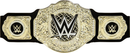 Mattel WWE Championship Title, World Heavyweight Championship Role-Play & Costume Piece, Leather-Like Belt 3+ Feet with One-Time Adjustment