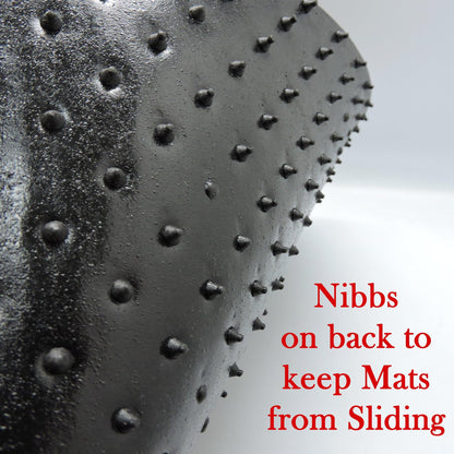 4PC Front & Rear Rubber Floor Mats Set - Betty Boop - NY New York City Sky Line