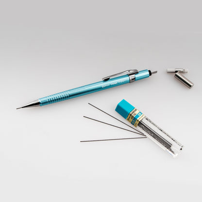 Pentel P207MBP3M Sharp Mechanical Drafting Pencil 0.7 mm Assorted Barrels 3/Pack