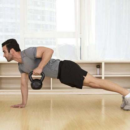 JFIT Kettlebell Weights Cast Iron, 15 LB