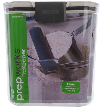 ProKeeper Flour Storage Container, 4-Quart, Dishwasher Safe, BPA-Free Plastic