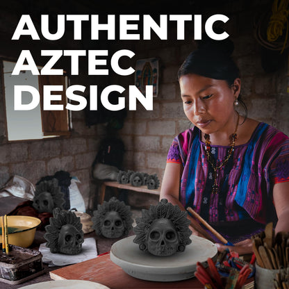 Original Aztec Death Whistle: Loudest Scream Whistle At 125+ Decibels - Authentic Human Sounding Screams - Easy to Blow & Scare - ARKAEOLOGY
