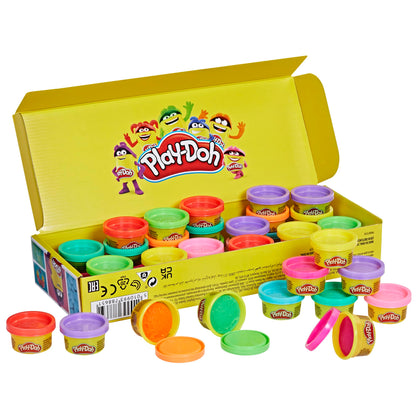 Play Doh Bulk Handout 42-Pack of 1-Ounce Modeling Compound Cans, Back to School Gifts, Prizes, & Party Favors, Kids Arts & Crafts, Preschool Toys, Ages 2+ (Amazon Exclusive)