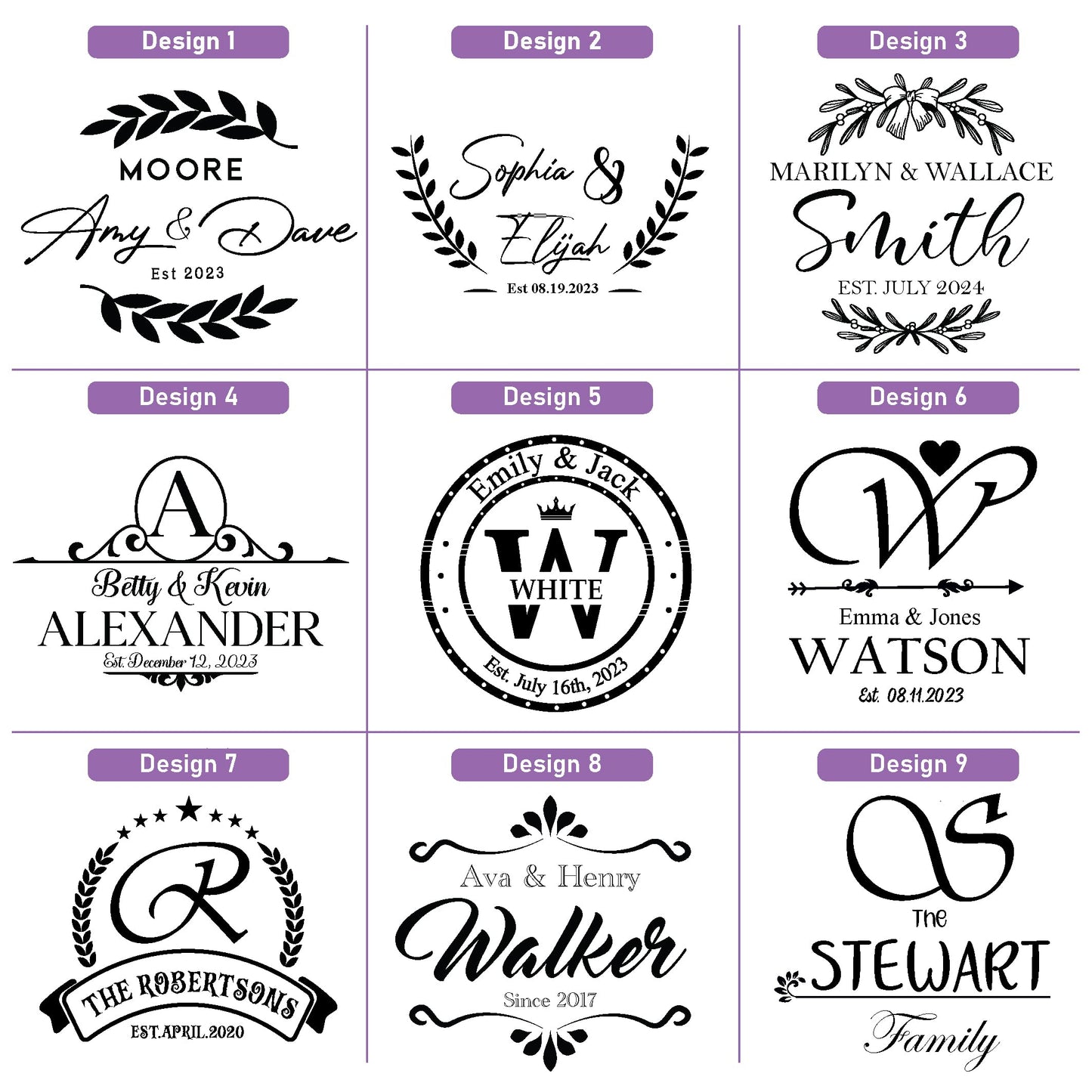 Personalized Cutting Board - Custom Engraved Wood Charcuterie Board - Customized Bridal Shower, Wedding, Engagement, Anniversary and Housewarming Gifts - Best Gift Idea for Couples, Parents, Family