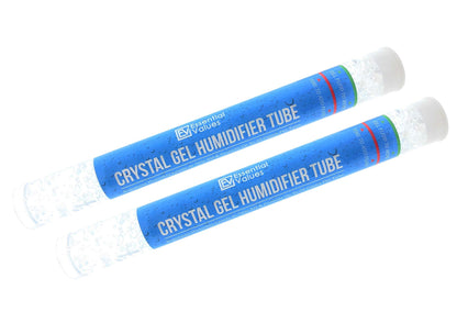 Essential Values 2 Pack Cigar Humidor Packets, Tubes - Humidifier Crystals, Beads - Keeps Humidity at 70% in Cigar Box with PG Infused Gel Protects up to 25 Cigars - Perfect for Travel