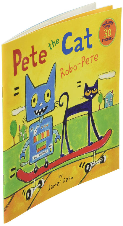 Pete the Cat: Robo-Pete: Includes Over 30 Stickers!