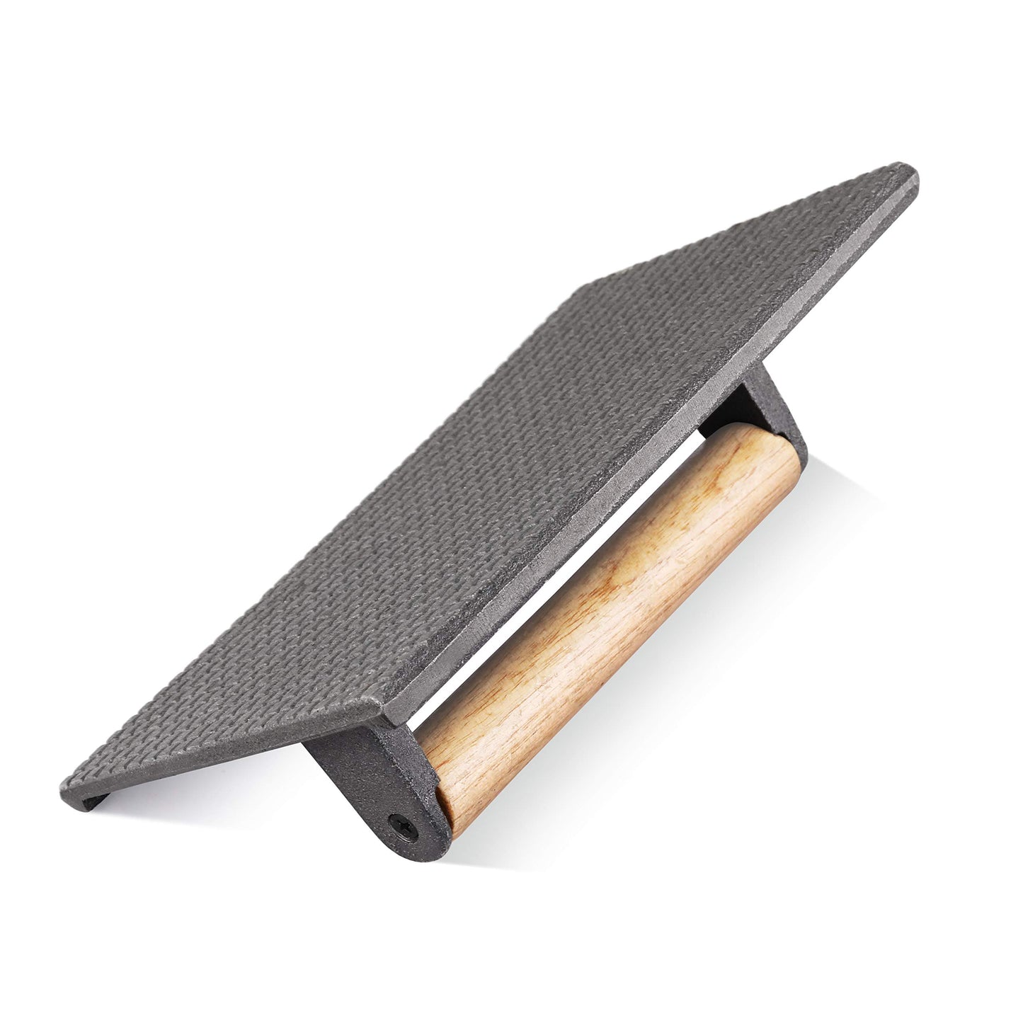 New Star Foodservice 42542 Extra Heavy Large Commercial Grade Iron Steak Weight/Bacon Press, 9.25-Inch by 5.25-Inch