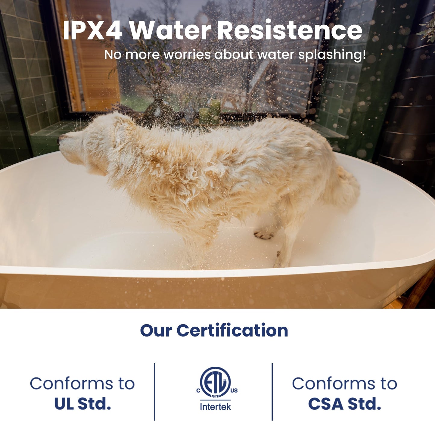 Professional Dog Grooming Vacuum Kit, Dogs & Cats, Direct Handheld Control, 7 Grooming Tools, Deshedding and Dematting for Grooming, Large 2.2L Dust Bin, UL, HEPA Filter