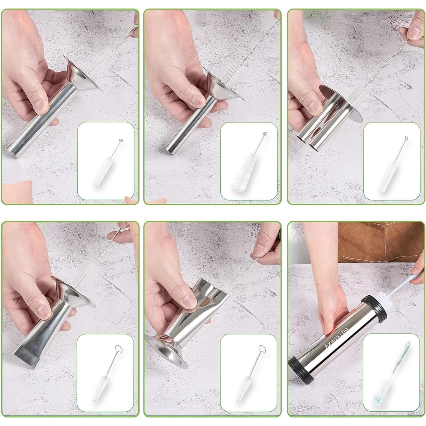 Large Capacity Jerky Gun Kits, Jerky Cannon, Stainless Steel Jerky Maker, Jerky Shooter, Meat Gun, Beef Deer Jerky Making Gun Kit, Gifts for Women Men