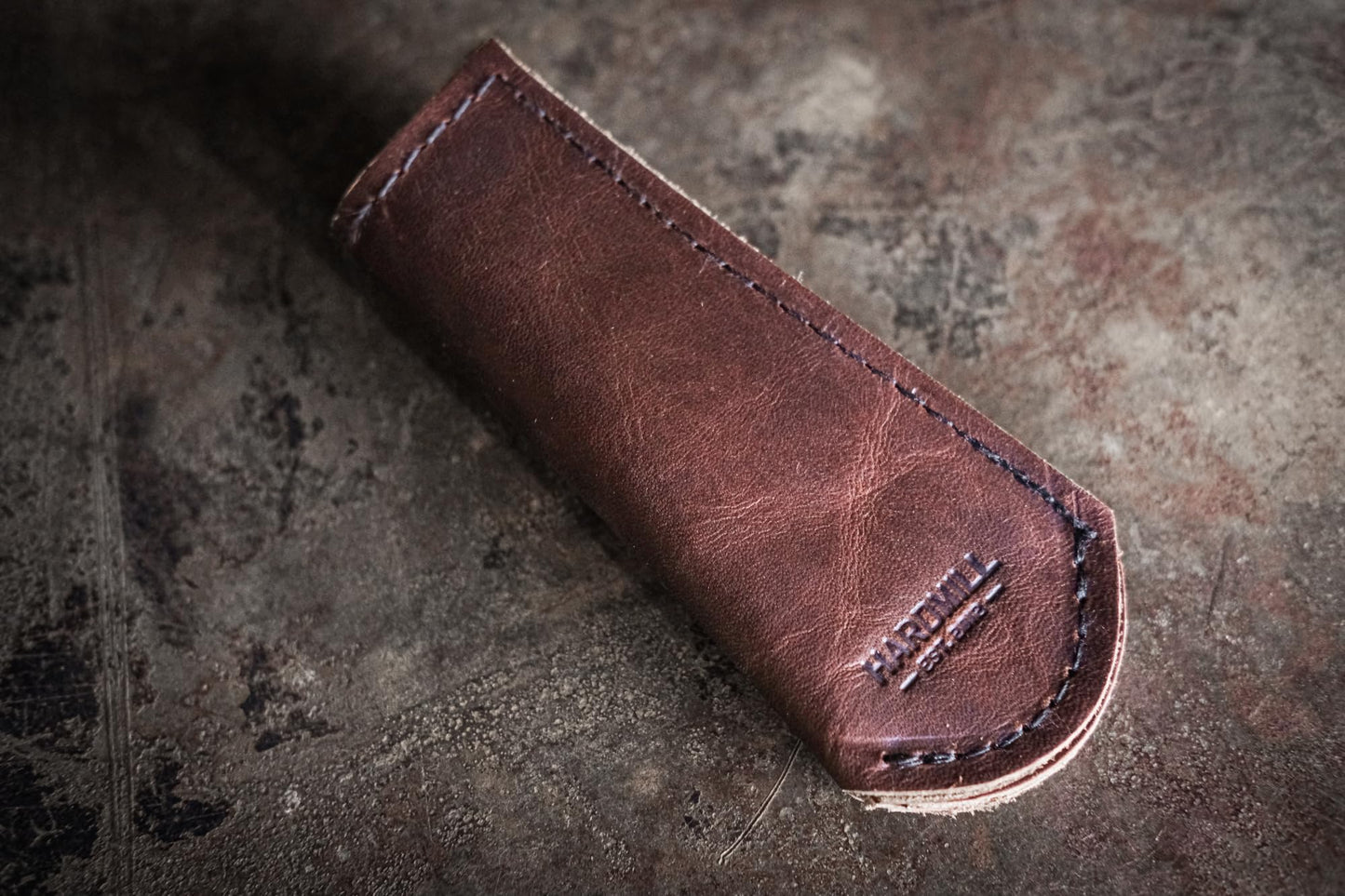 Leather Cast Iron Pan Handle Cover - Made In USA (Standard 4.5")