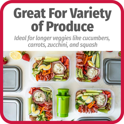 GoodCook Everyday Fruit & Veggie Divider - Quarters Smaller Fruits and Vegetables, Ideal for Meal-Prep and Sheet Pan Meals, Safe and Mess-Free Slicing