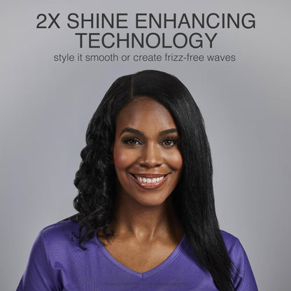 Remington Shine Therapy 1 inch Hair Straightener Iron, Flat Iron Infused with Argan Oil & Keratin, Professional Ceramic Flat Iron for Less Frizz, Shines and Smooth, Styling Tools