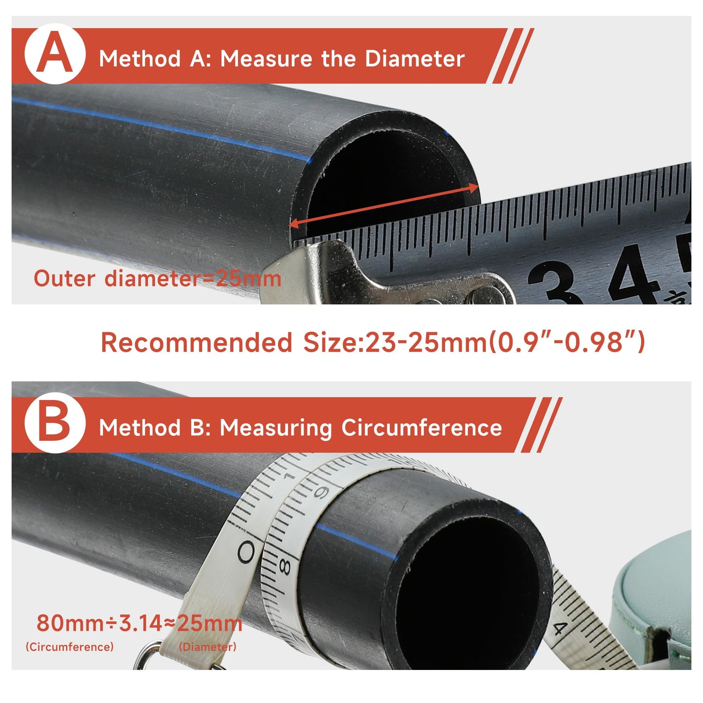AKIHISA T-Bolt Hose Clamps,304 Stainless Steel Heavy Duty Adjustable Tube Clamps (17-19mm 4pack)
