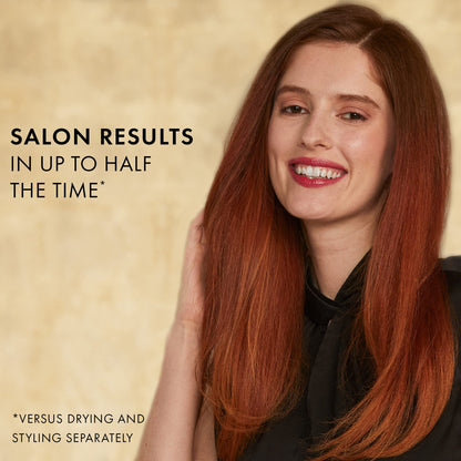 HOT TOOLS 24K Gold Blow Dryer Brush - Hot Air Brush for Salon-Worthy Volume in One Step - Volumizer with 24K Gold Technology for Fast Styling & Long-Lasting Results