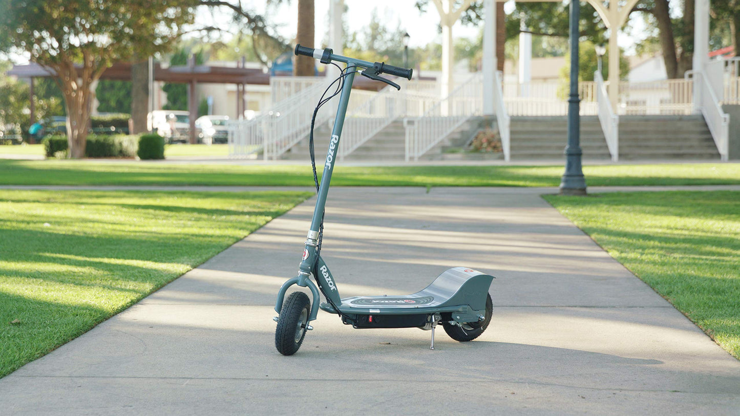 Razor 13113614 E300 Electric Scooter - Matte Gray 41 x 17 x 42-Inch