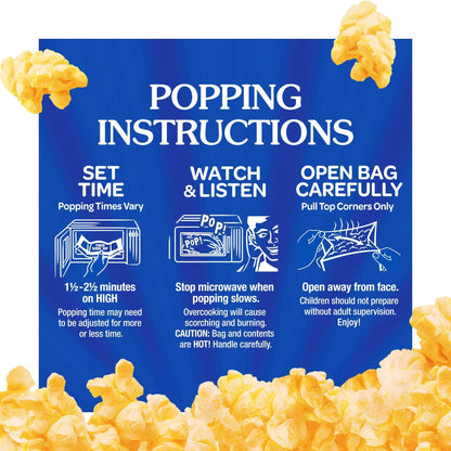 ACT II Butter Lovers Microwave Popcorn, 3-Count 2.75-oz. Bags
