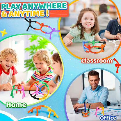 Magnetic Travel Toys for Toddlers Kids 5PCS, Airplane Car Travel Activities Essential, Fidget Toys Road Trip ‌Sensory Toy, Fidgets for Classroom Toys for 3 4 5 6 7 8 Year Old, Gifts for Boys and Girls