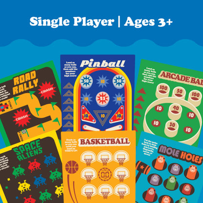 Original Waterfuls Classic Handheld Water Games – Kids Games, Retro Travel Games, Fidget Toys for Kids, Autism Toys, 6 Interchangeable Back Panels, Screen Free Play, Portable, Ages 3+