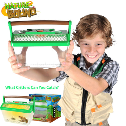 Nature Bound Bug Catcher Critter Barn Habitat | Bug Catcher Kit for Kids | Outdoor Nature Exploration Toys | Indoor/Outdoor Insect Collecting with Light Kit | STEM Toy for Boys & Girls Ages 3+