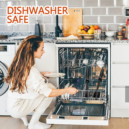 Meat Chopper Masher for Ground Beef and Hamburger Meat, Heat Resistant 5 Curved Blades Ground Beef Smasher, Nylon Meat Spatula Hamburger Chopper, Mix and Chop Kitchen Tool