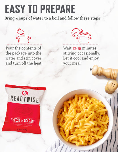 ReadyWise Emergency Food Supply - 132 Servings, Survival Bucket, Dehydrated & Freeze Dried Protein Meals, Camping Essentials, Ready to Eat Disaster Prepping Supplies,up to 25 Year Shelf Life