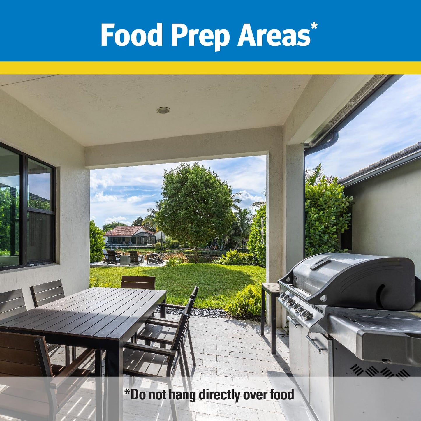 Raid® Fly Ribbon, Fly Traps for Indoors and Outdoors, 4 Pack