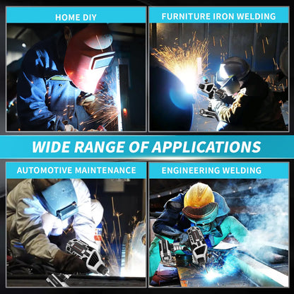 Portable Electric Welding Machine 110V with 20pcs Rods: 20-120A IGBT Inverter Handheld Welder Machine ARC Welder Gun - for 3/32"-1/8" Wire Rods and DIY, Repairs, Professional Use