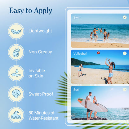 Florida Glow SPF 50 Sunscreen Spray- Hawaii 104 Reef Act & Florida Keys Compliant Broad Spectrum Water Resistant Sport Sun screen - Child Friendly PABA Free & Oxybenzone Free (5.5 Fl Oz 2-pack)