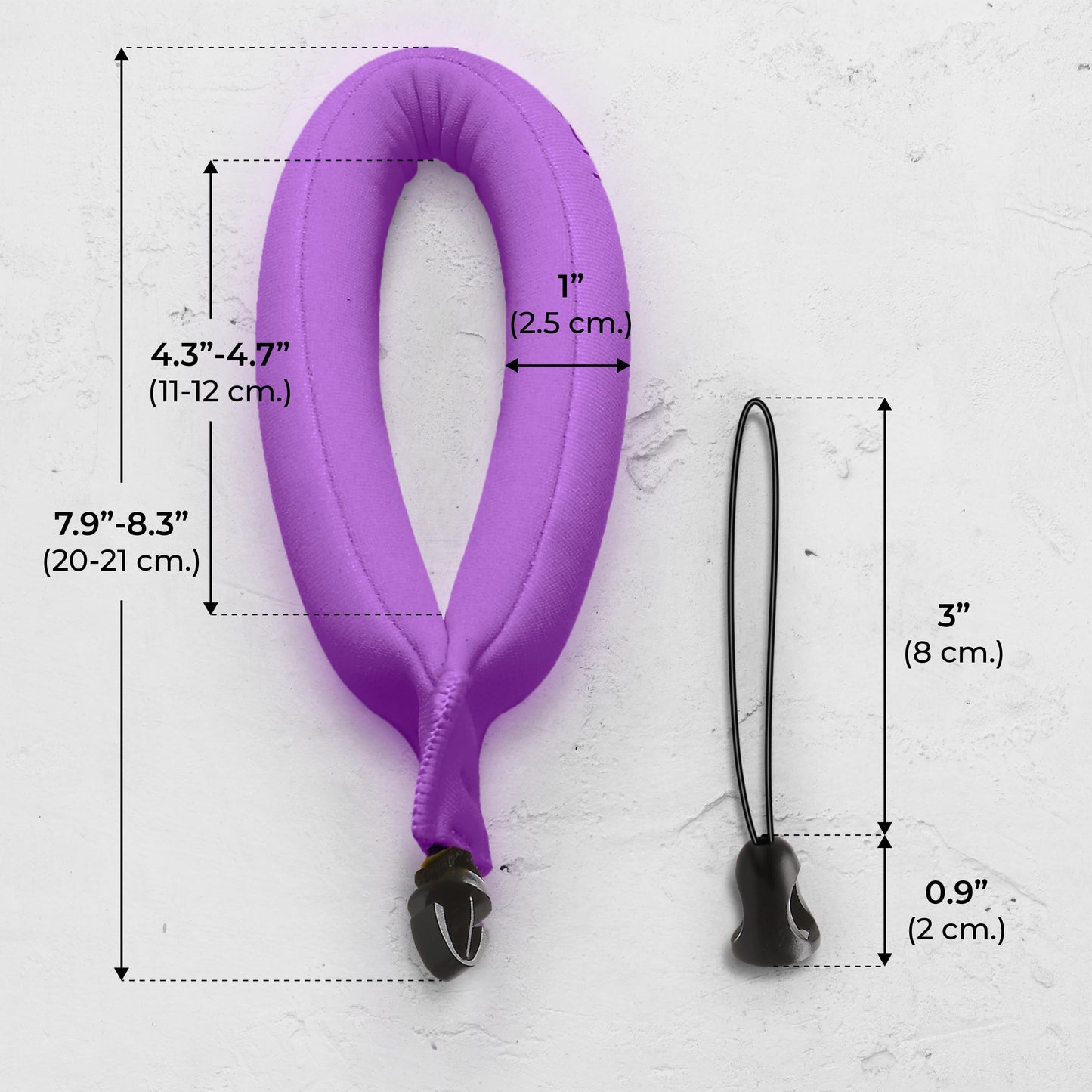 Nordic Flash Camera Float Strap (2-Pack) – Wrist Lanyard for GoPro Hero 10, 11, 12, 13, DJI Action 5 Pro, Insta360 X4, Ace Pro 2, Fujifilm, Kodak & Waterproof Cameras